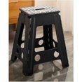 thumbnail image 1 of Folding Step Stool 16 ""stool 330 LBS Plastic Folding Step Stool for Adults Step Stool for Kitchen, Bathroom, Dining Room Step Stool, Folding Step Stool (Grey), Gray, 1 of 7