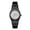 Black shell, white face, women's model, variant on Women's and men's watches, quartz watches, stainless steel watches, business waterproof watches for men and women, calendar watches, men's and women's watches