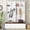 White, variant on DRNANLIT Farmhouse 4-in-1 Coat Rack Hall Tree with Bench, 2 Large Drawers & Hooks, Wood Grain, White – Mudroom Entryway Organizer