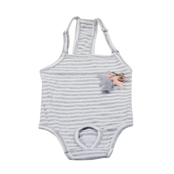 AYYUFE Breathable Pet Short Pants Striped Design Washable Jumper Shorts Dog Diaper Pet Physiological Pants for Indoor