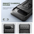 thumbnail image 3 of Dexnor for Google Pixel 10/10 Pro Case with Slide Camera Cover & 2 Front Frames & Built-in Screen Protector & Heavy-duty Kickstand, Full-body Shockproof Protective Cover Rugged Bumper Covers, Black, 3 of 7