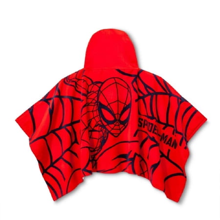 Marvel Spider-Man Hooded Bath Towel 100% Cotton