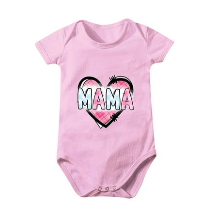 

Xihbxyly Toddler Jumpsuit Clearance Under $10 Toddler Baby Girls Boys T-Shirt Jumpsuit Romper Fashion Summer Short Sleeve Letter Print Jumpsuit Romper