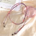 thumbnail image 3 of Glasses String Non-Slip Decor Glasses Holder Cotton String for Woman Lady Female (Colorful Pink), 3 of 8