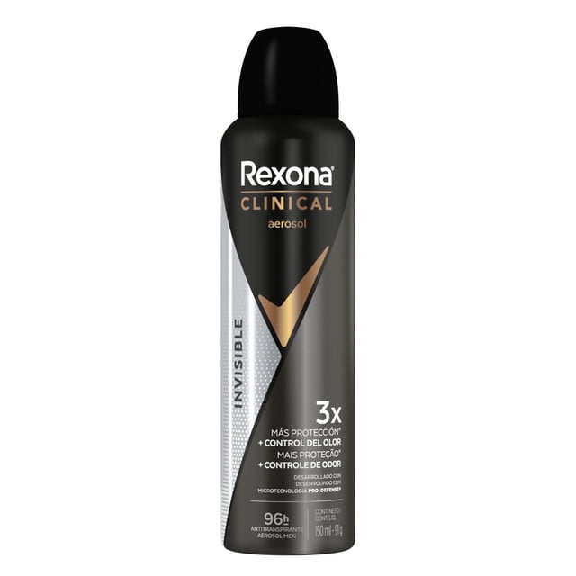 Desodorante Antitranspirante Hombre Rexona Aerosol Invisible 150 ml