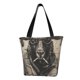thumbnail image 1 of Fotbe Vintage Ram Pilot Bolsa de Playa con Estampado, Bolsa de Hombro, Bolsa de Mano Espaciosa, Bolsa de Viaje Ligera, Bolsa de Compras Versátil, 1 of 6