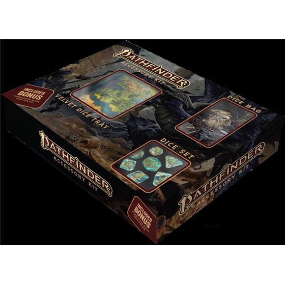 FanRoll by MDG LIC10905 Pathfinder Bundle Dice Set