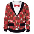 thumbnail image 3 of Sudadera divertida de Navidad para hombre y mujer, con estampado novedoso en 3D, para fiesta de Nochevieja, suéter unisex, suéter feo de Navidad, 3 of 5