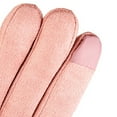 thumbnail image 5 of Winter Gloves Womens Gloves Touchable Screen Lady Winter Suede Gloves Warm Windproof Thick Gloves Full Finger Mittens for Outdoor, 5 of 9