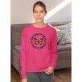 thumbnail image 2 of Good Things Are Possible Retro. Sweatshirt Women -Image by Shutterstock, Female Large, 2 of 4
