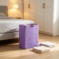 thumbnail image 5 of Dvumao 15.8x12x12 in Collapsible Linen Laundry Hamper, Waterproof Clothes Basket with Wooden Handles, Large Capacity Organizer, 5 of 6