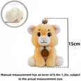 thumbnail image 3 of Lifelike Pig Stuffed Animal, 5.9in Cute and Soft Zoo Animal Plush Doll Commemorative Gift, 3 of 4
