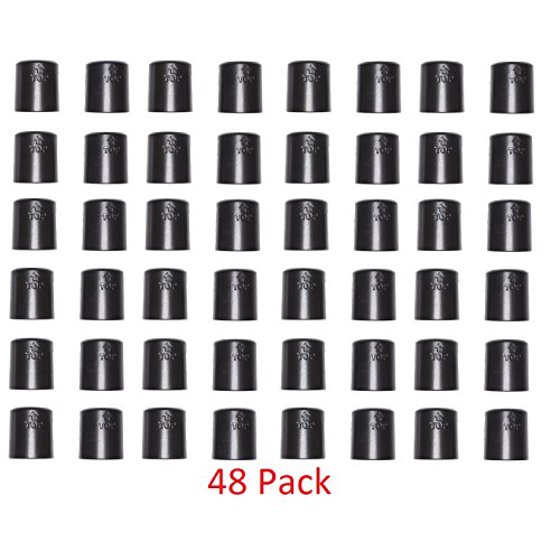 Wire Shelf Clips Shelving Split Sleeves Lock Metal Rack Locking Plastic 24 pairs (48)