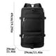 thumbnail image 3 of Mochila de Gran Capacidad para Mujer y Hombre | Bolsa Ligera de Poliéster para Senderismo, Escuela, Viajes, Fitness | Correas de Hombro Desmontables | Almacenamiento Multicompartimento para Portátil,, 3 of 3