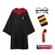 thumbnail image 1 of Toga Mágica De La Academia Juego de 6 piezas Potter Cosplay Durable Harry Outfits Negro para adulto (125) Sywqhk libre de BPA, 1 of 9