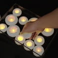 thumbnail image 2 of Vwrxbz Waterproof LED Candles Flameless Touch Water Activate Floating Tea Lights 12PCS Box, 2 of 6