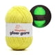 thumbnail image 1 of Hilo BulingBuling Chenille amarillo que brilla en la oscuridad, 100 g, 1 of 7