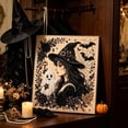 thumbnail image 4 of Diamond Art Kits for Adults 8x8", 3D Pearl Diamond Art Witch's Hat DIY Kit for Beginner, Framed Halloween Diamond Art for Wall Decor, 4 of 7