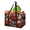 Multicolor 2, variant on Red Rose Pink Flowers Reusable Grocery Bags, Foldable Shopping Bags for Groceries with Handles, Large Grocery Tote for Kitchen, Market, Car, Trunk, Picnic