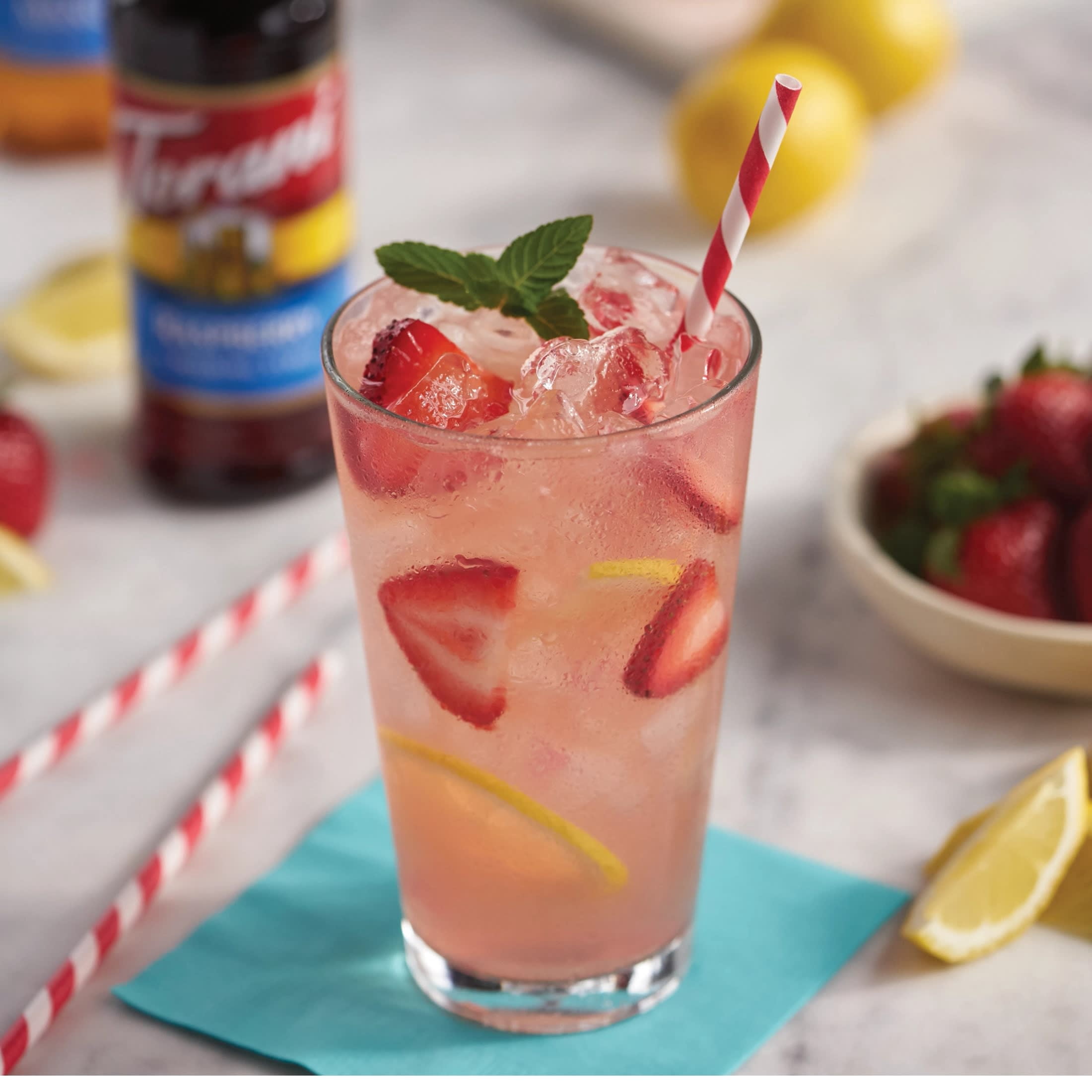 Torani Raspberry Syrup, Plastic Bottle, Drink Flavoring Syrup, No Known Allergens 12.7 fl oz