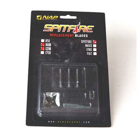 “Spitfire Replacement Broadhead Blades”  - 100 & 125 grains