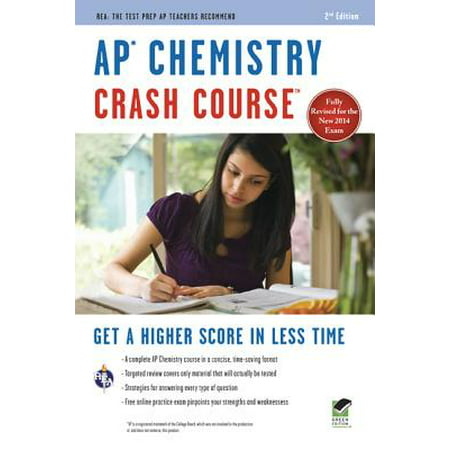 Ap(r) Chemistry Crash Course, 2nd Ed., Book + (Best Ap Chemistry Textbook)