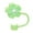 Green, variant on Straw Cover, Silicone Straw Topper, Straw Covers Cap Silicone Flower Straw Cap,Cute Straw Topper for 10mm Diameter Straws Dust-proof Reusable Perfect Party Decor Gift