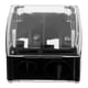 thumbnail image 5 of Sacapuntas de doble agujero para cosméticos, para delineador de cejas, labios y ojos (negro), 5 of 7