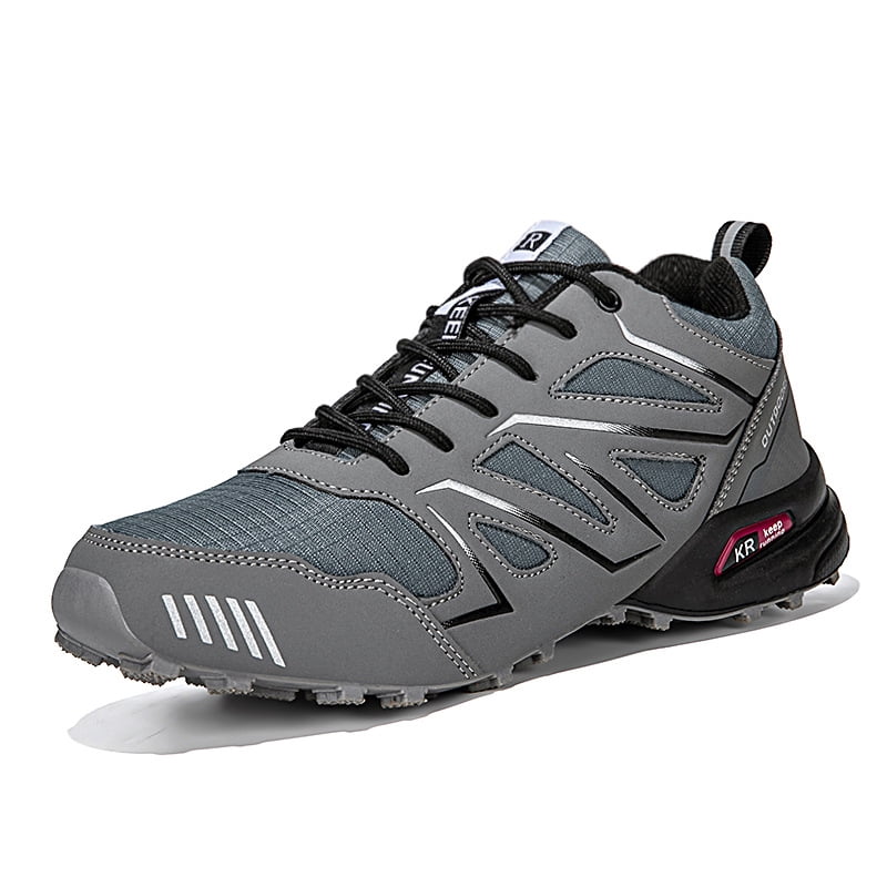 Men's Trail Running Shoes Outdoor Hiking Shoes, Breathable Hiking Boots for Men Big & Tall Sizes, Versatile Sneakers Comfortable for Multiple Occasions