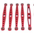 thumbnail image 3 of lionlar 8 Pcs 1:10 Lien de Direction RC de Rechange pour Camions ZP1002 ZP1003 ZP1004 DIY Accs RC Voiture Rouge, 3 of 5