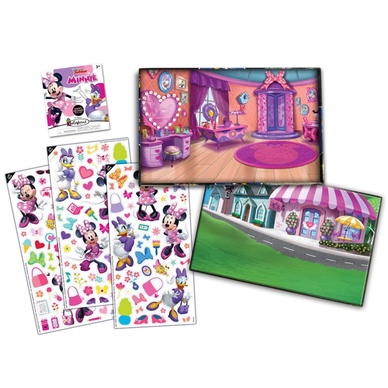 Colorforms Sticker Set Mickey & Minnie Maus – 2er Pack Mit Bunten ...