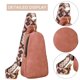 thumbnail image 2 of Riñonera Bolso Damas Casual Cintura Vintage Sólido Pecho Regalos para Amigas Rosa, 2 of 6