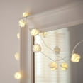 thumbnail image 7 of Flower String Lights, Artificial Rose Garland with Lights, Battery Operated Indoor Outdoor Fairy String Lights for Wedding Bedroom Garden Patio Home Party Wall, 7 of 7