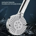 thumbnail image 5 of Bathroom Accessories - Showerhead - Turbo Shower Head Home Bath Shower Nozzle Water Heater Filter Shower ,4 Bathing Modes, Pressurized Skin-beautifying Shower With Electroplating Process., 5 of 8