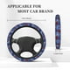 thumbnail image 3 of Balery Abstract Colorful Butterflies Fundas elásticas antideslizantes para volante, funda protectora universal para hombre y mujer, 15 pulgadas, accesorios para coche., 3 of 6