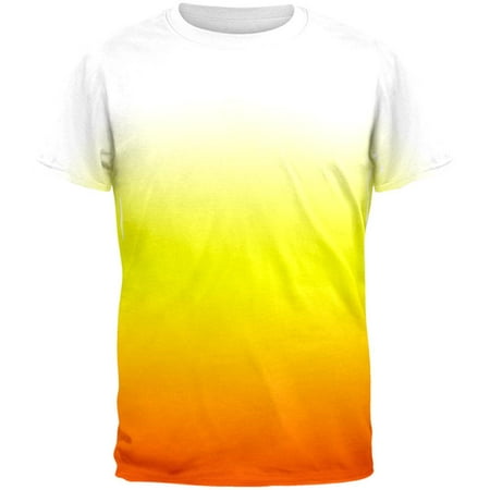 Halloween Candy Corn Ombre Costume All Over Mens T Shirt