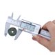 thumbnail image 3 of Fiudx Calibrador Digital Lcd, Calibre Vernier de Fibra de Carbono, Medición Precisa de 0,1 Mm, Pantalla En Pulgadas y Milímetros, Batería Incluida, Uso Profesional y de Bricolaje, Tamaño de 150 Mm, D, 3 of 6