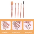 thumbnail image 3 of OUNONA 5pcs Mini Makeup Brush Set Portable Plastic for Women Birthday Party Use, 3 of 8