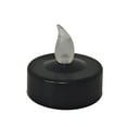 thumbnail image 4 of Way to Celebrate Halloween 4-Count Flameless Black LED Tealight Candles, 4 of 5