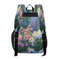 thumbnail image 3 of Large Clear PVC Backpack Heavy Duty See Through Backpack for Adults Work Travel, Sunflower Garden Printed 12L, 3 of 8