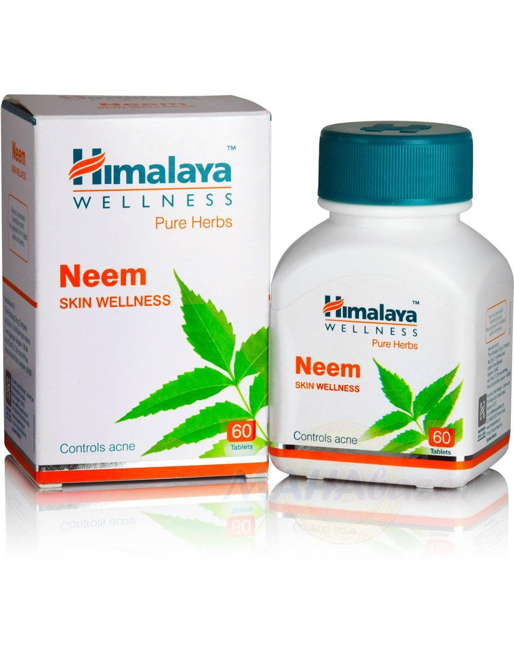 Blood Detox Supplement for Healthy Glowing Skin 60 caps Himalaya Wellness Neem