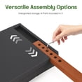 thumbnail image 5 of Someet Upholstered Headboard for Twin Size, Adjustable Height Headboard, Modern Diamond Tufting Solid Wood Headboard, Dark Gray, 5 of 9