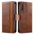 thumbnail image 3 of Case for Samsung Galaxy Note 10 Cover Leather Wallet Folio Case Book Design Flip Magnetic Closure - Brown, 3 of 5