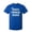Royal Blue, variant on Santa's Financial Backer Sarcastic Humor Graphic Novelty Funny Tall T Shirt