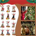 thumbnail image 2 of De Navidad Colgante De Madera Regalo Encantador Árbol De Navidad Decoración Colgante Manualidades Para Amigo Chico Regalo 2021 Adorno De Árbol De Navidad Serendint HA040438-01, 2 of 6