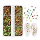thumbnail image 2 of 6 rejillas de purpurina navideña de colores variados para uñas, mini purpurina para uñas, caja de lentejuelas para uñas, 2 of 7