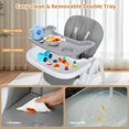 thumbnail image 3 of Silla alta para bebé Ezebaby plegable 3 en 1 ajustable, 3 of 8