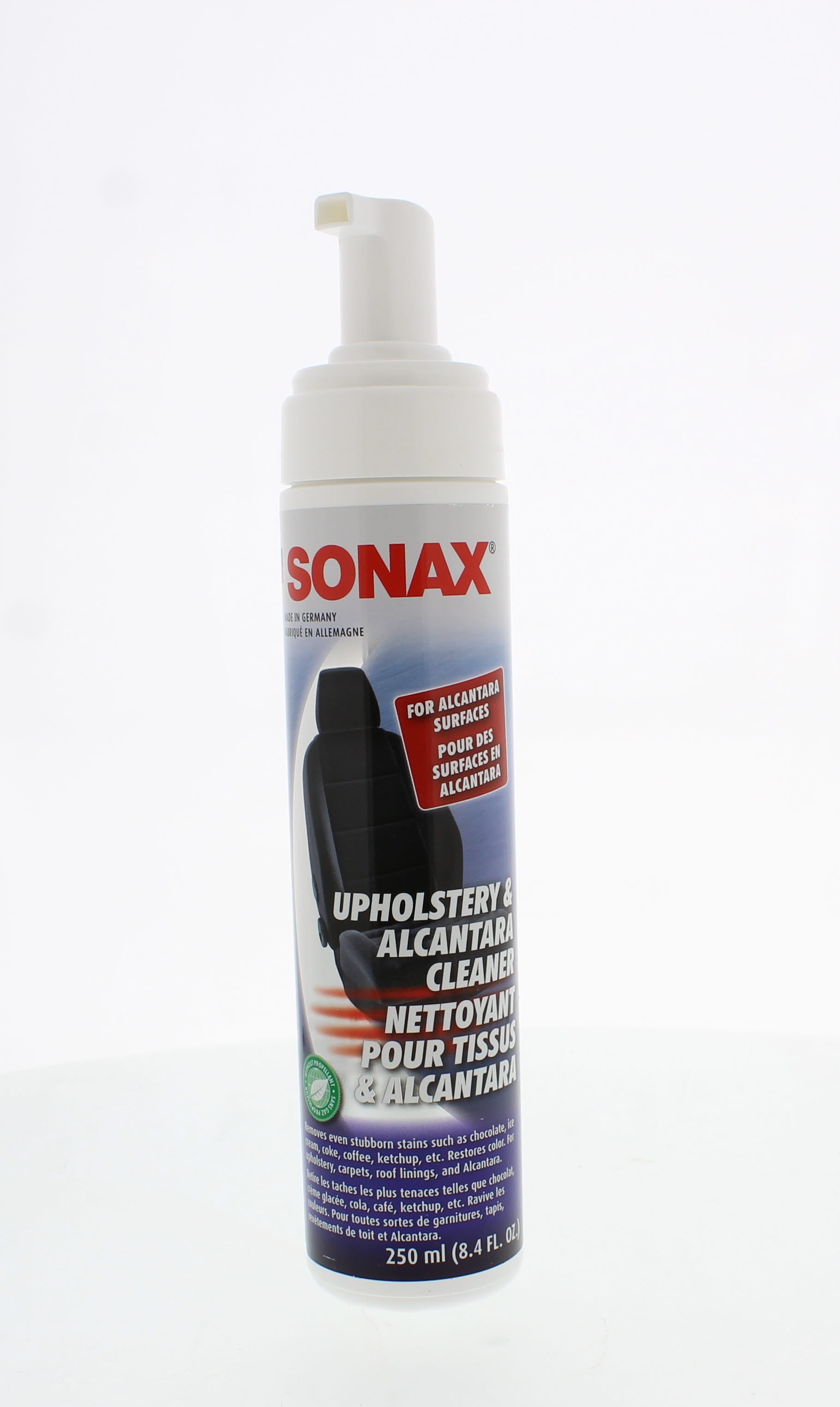 Sonax 206141 Upholstery and Alcantara Cleaner - 8.45 fl. oz. 
