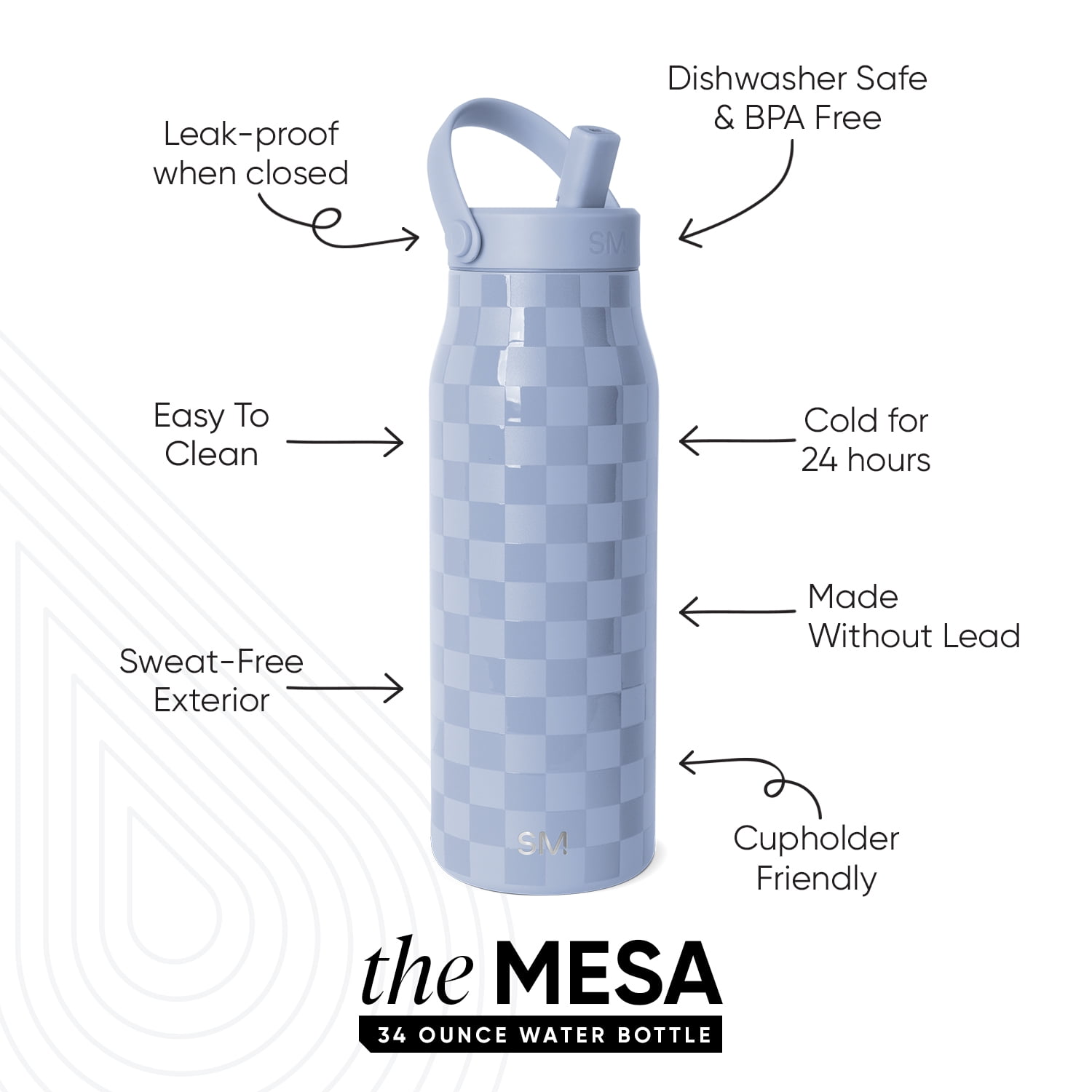 Simple Modern Mesa Water Bottle - Thumbnail 4