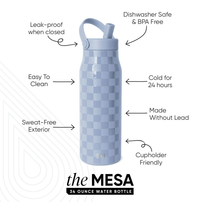 Simple Modern 34 fl oz Insulated Stainless Steel Mesa Wide Mouth